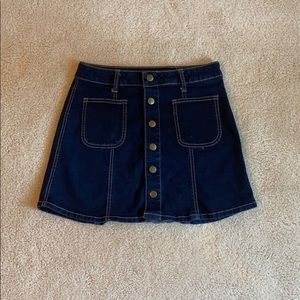 Jean skirt